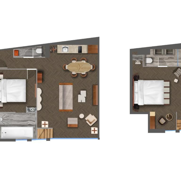 Anjia Collections - Saint Germain - Appartement Loft 2 Chambres - 20