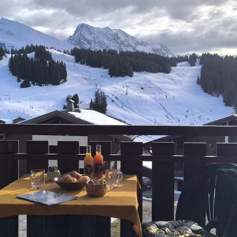 Slow Chalet Tilleuls vue montagne proche pistes & randos Manigod 5 pers - Appartement - 26