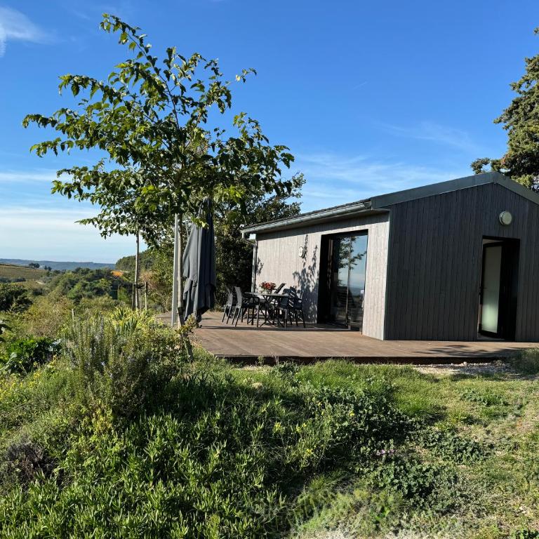 Ermitage Saint Quinis - le Ponant, maison en bois eco ondes - Appartement 1 Chambre - 2