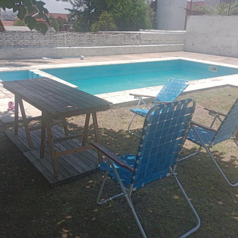 DPTO Familiar con Aire, Pileta, cochera y Asador - Habitación Familiar con baño privado - 10