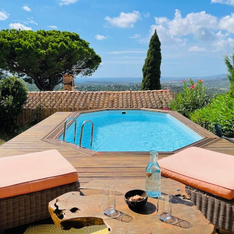 Charmante maison avec piscine et vue d'exception - Maison 2 Chambres - 1