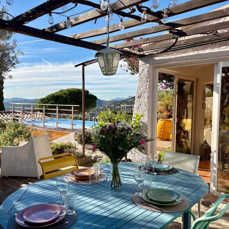 Charmante maison avec piscine et vue d'exception - Maison 2 Chambres - 34