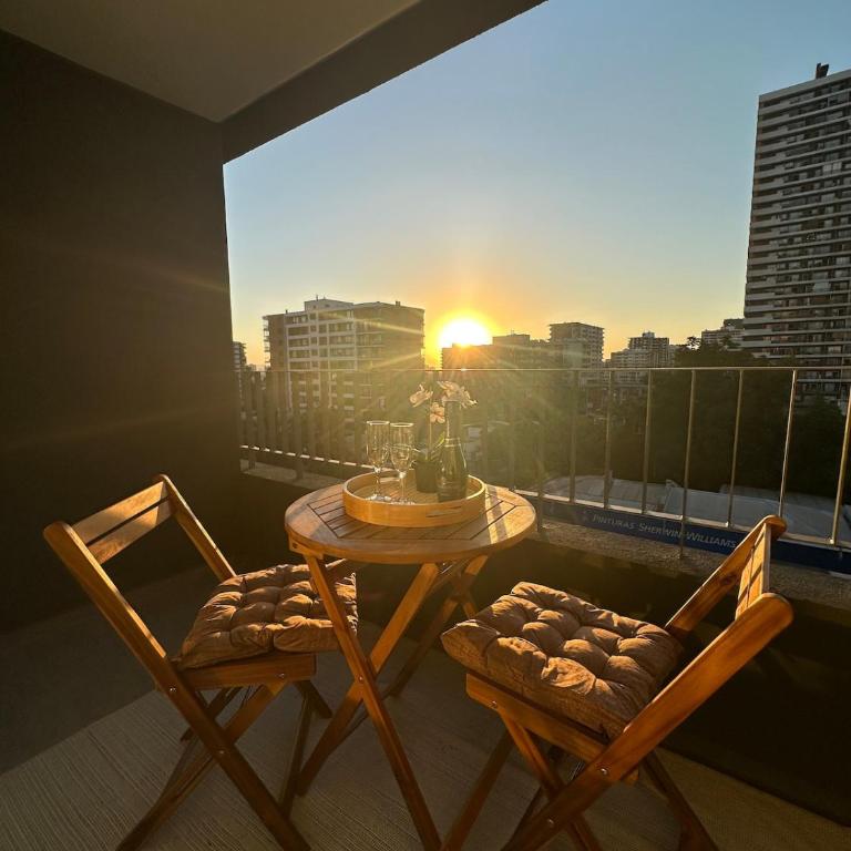 Warm Studio Ñuñoa - Metro Santiago L3 Equipped Connected - One-Bedroom Apartment - 25