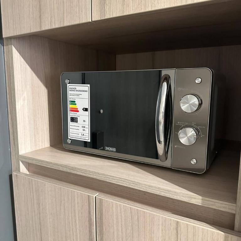Warm Studio Ñuñoa - Metro Santiago L3 Equipped Connected - One-Bedroom Apartment - 19