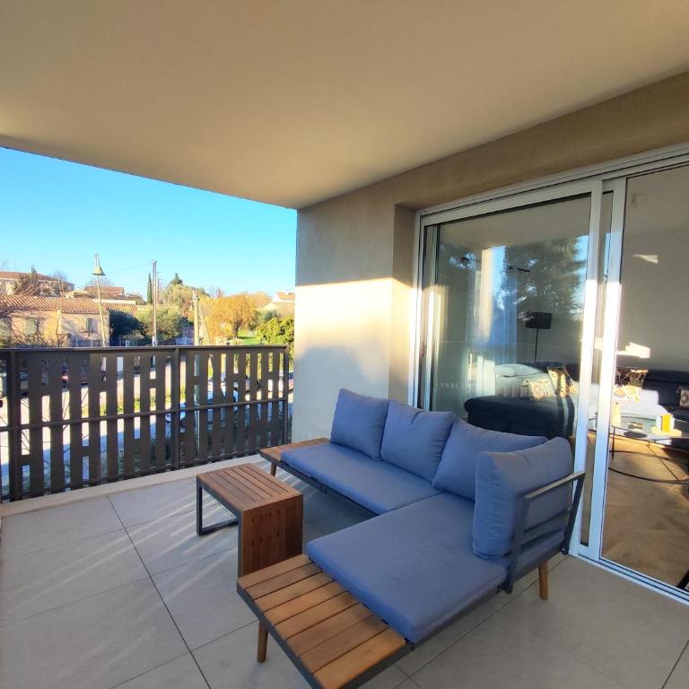 Appartement climatisé avec piscine et parking à Uzès - Appartement 2 Chambres - 14