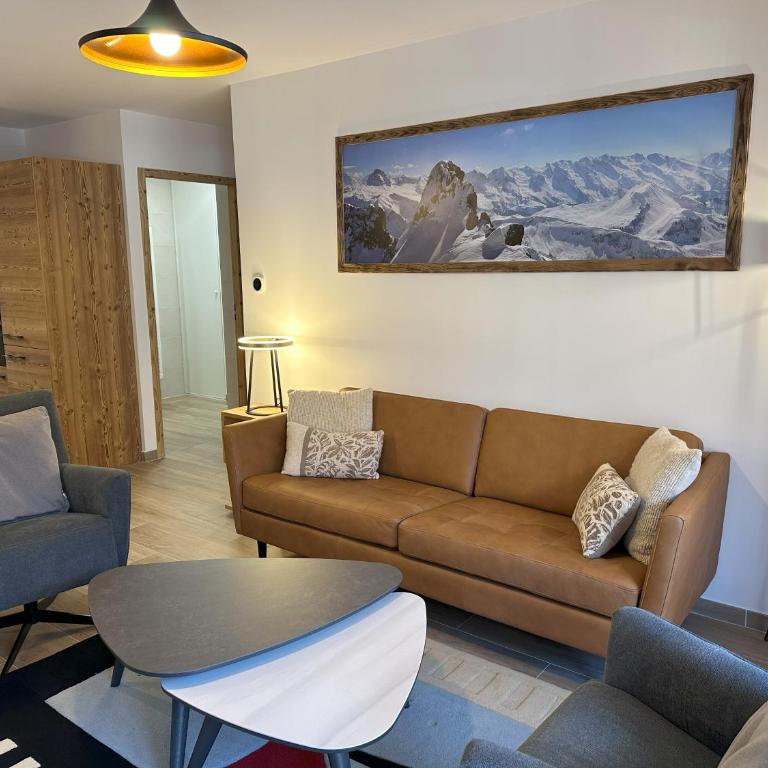 Cristaux Alpine Living - Apartment mit 3 Schlafzimmern und Bergblick - 2