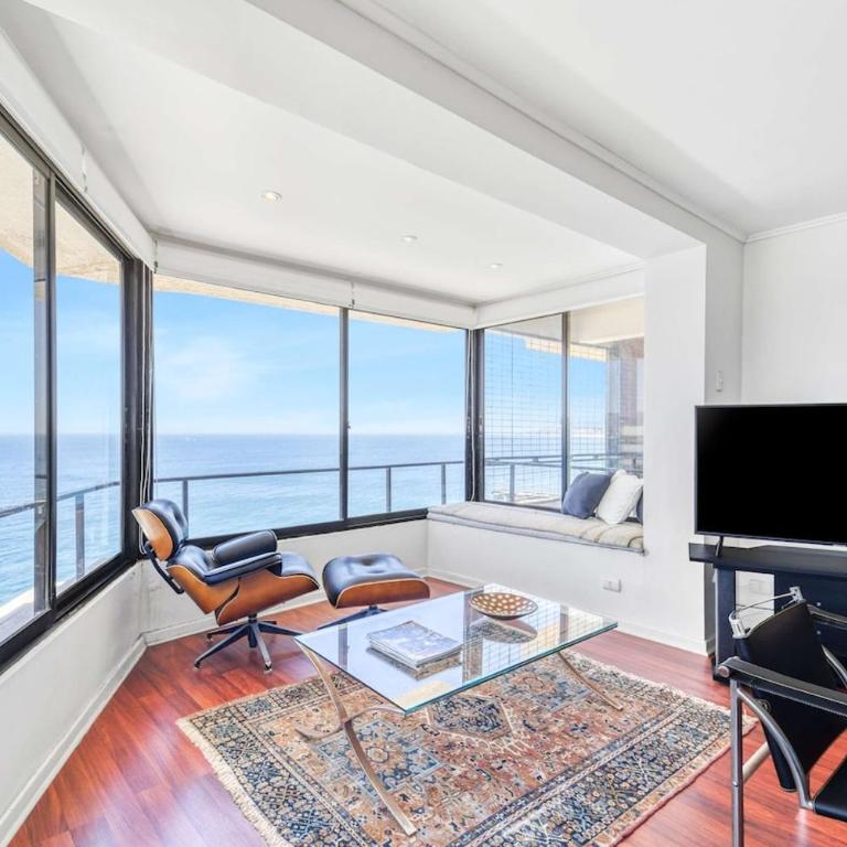 Ocean Stay Apartment with Ocean View in Viña Del Mar - Three-Bedroom Apartment - 3