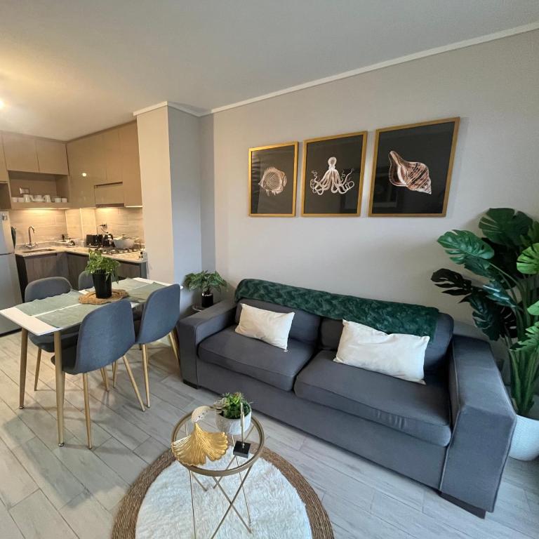 Hermoso Departamento Central Quillota con Estacionamiento y Conserjeria 24 H - Two-Bedroom Apartment - 1
