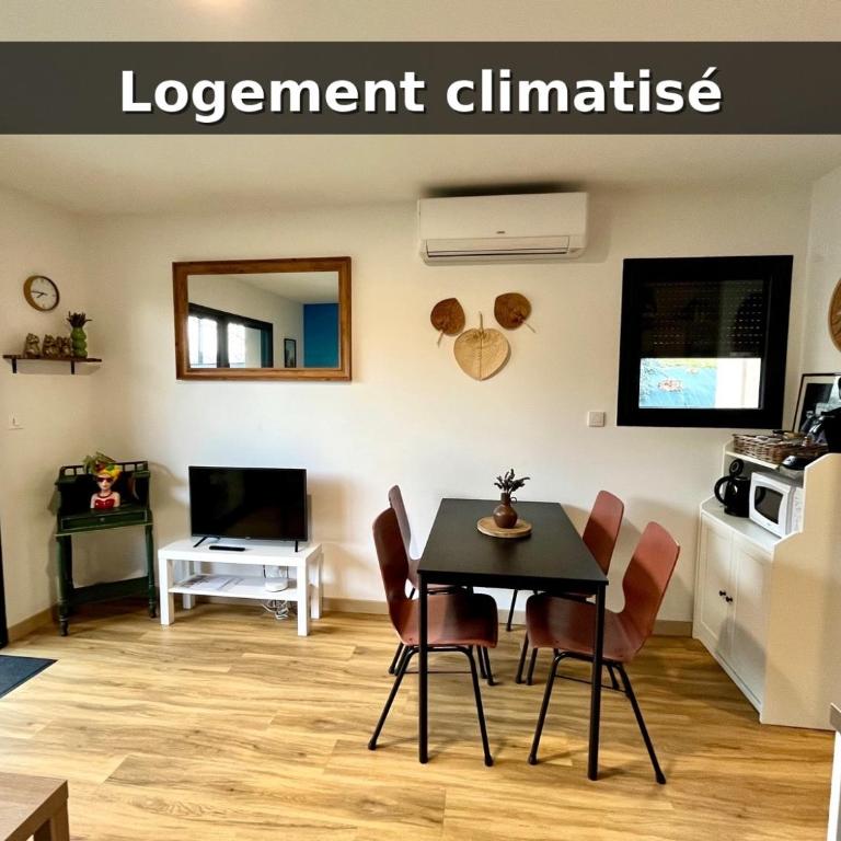 Gîte Le Parmé' nid 3 lits parking privé terrasse - Appartement 2 Chambres avec Terrasse - 19