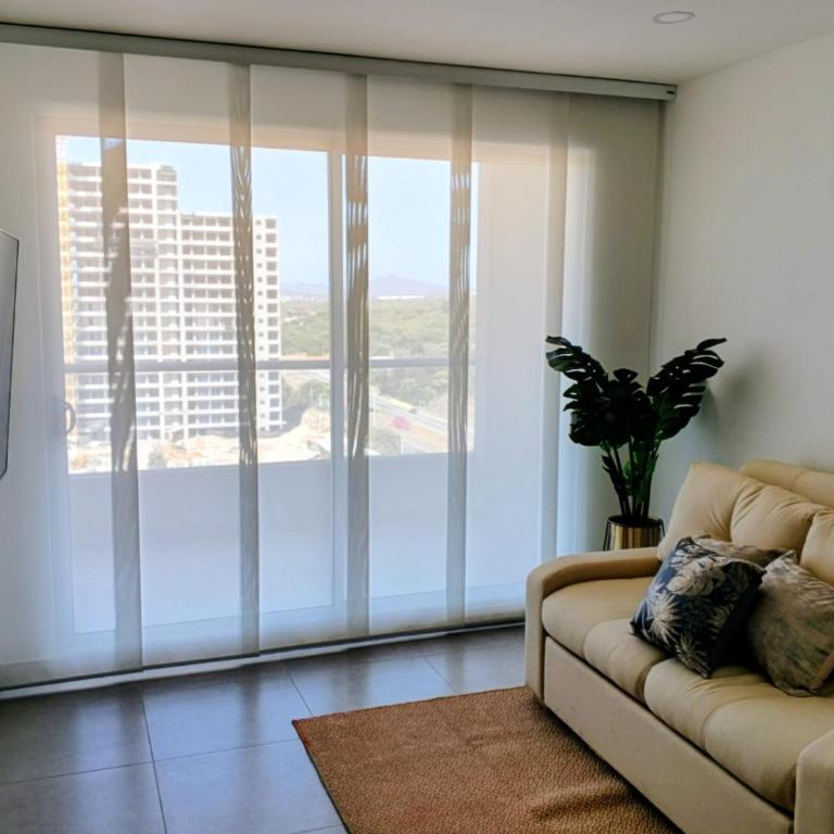 Santa Marina Santa Marta - By INMOBILIARIA VS - One-Bedroom Apartment with Sea View and Balcony - 1