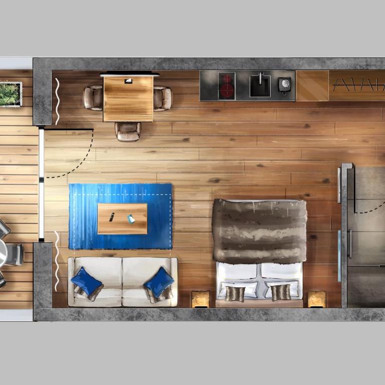 Penthouse Studio II mit Balkon und Ausblick - Apartment mit Aussicht und Balkon - 29