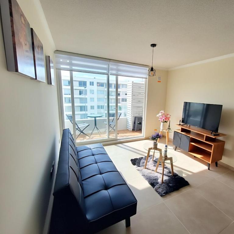 Hermoso Departamento frente a la Laguna del Mar - Two-Bedroom Apartment - 14