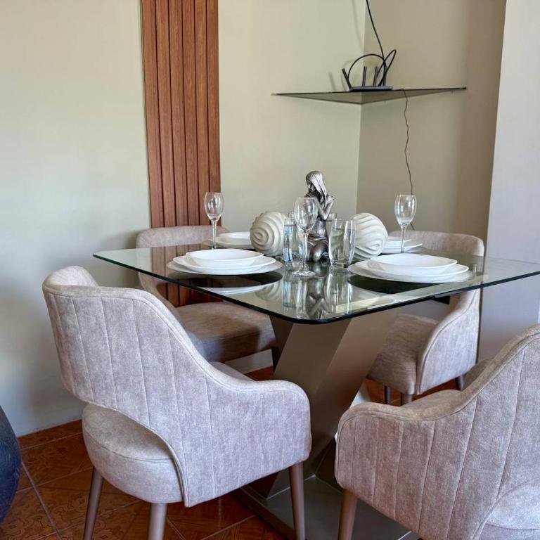 Almar departamento completo con balcon 2 habitaciones AC - WIFI Starlink - 2 baños completos con AGUA CALIENTE - Two-Bedroom Apartment with Harbor View - 17