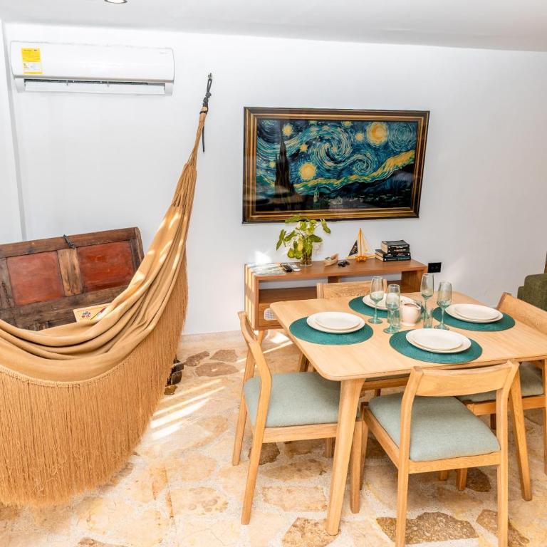 Apto con Jacuzzi en corazón del centro histórico Cartagena - Apartment - 10