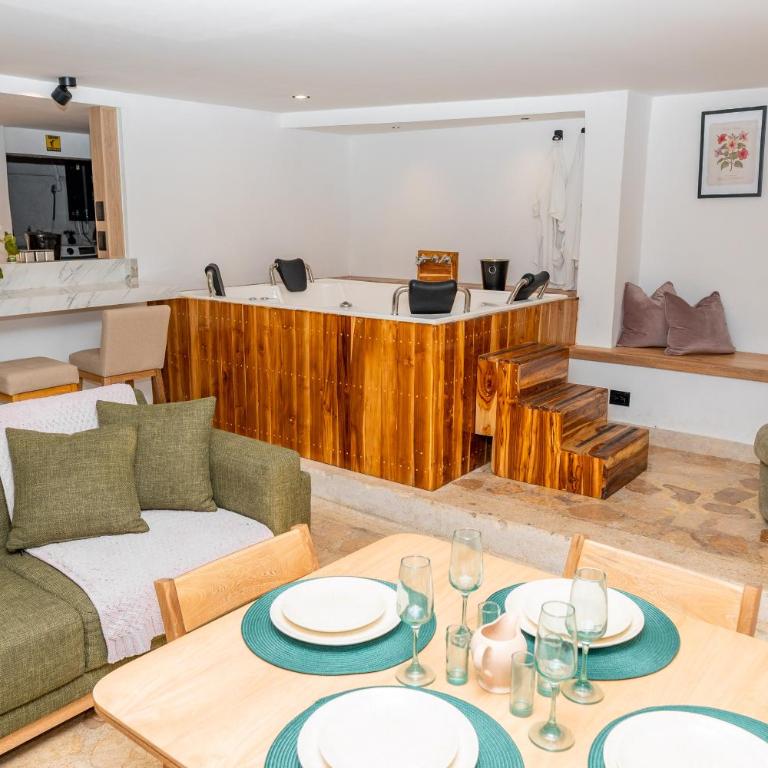Apto con Jacuzzi en corazón del centro histórico Cartagena - Apartment - 3
