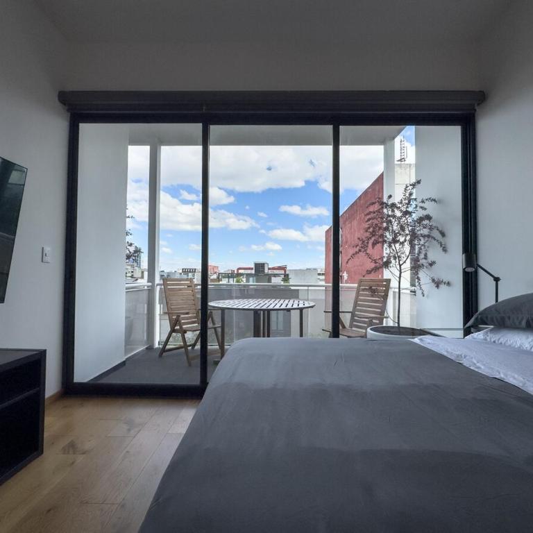 Roma-Condesa · Terraza privada + Queen · A/C - One-Bedroom Apartment - 27