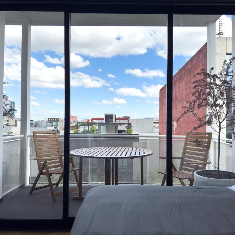 Roma-Condesa · Terraza privada + Queen · A/C - One-Bedroom Apartment - 35