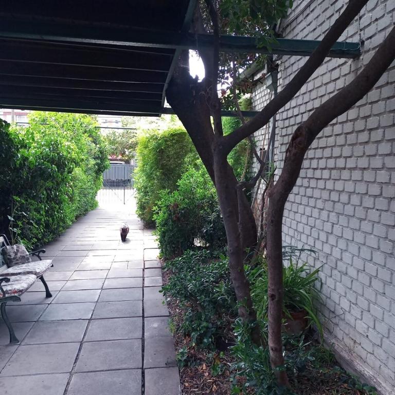 Estacionamiento, terraza y patio - Vacation Home - 18
