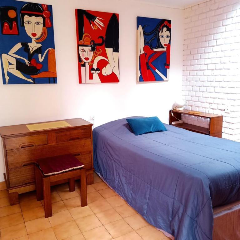 Estacionamiento, terraza y patio - Vacation Home - 46