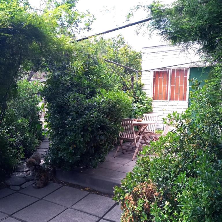 Estacionamiento, terraza y patio - Vacation Home - 58