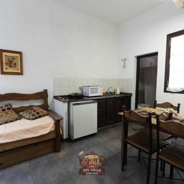 Del valle apart hotel - Apartamento Clásico de 1 dormitorio con cama extragrande - 3