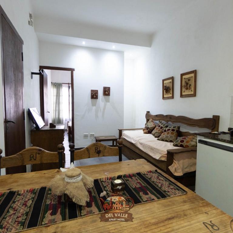 Del valle apart hotel - Apartamento Clásico de 1 dormitorio con cama extragrande - 1