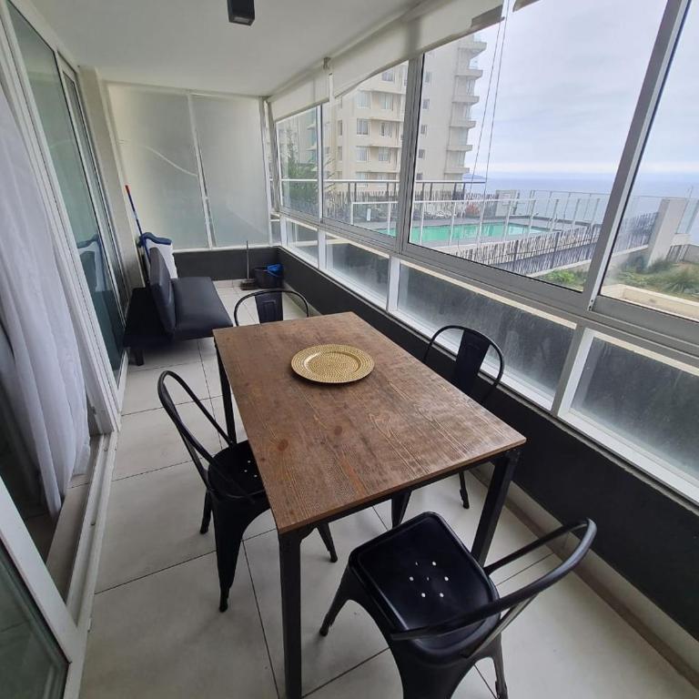 Departamento reñaca vista al mar primera linea - One-Bedroom Apartment - 9