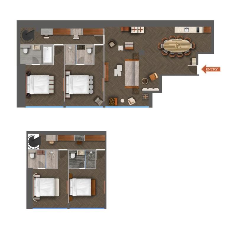 Anjia Collections - Saint Germain - Appartement Loft 4 Chambres - 23