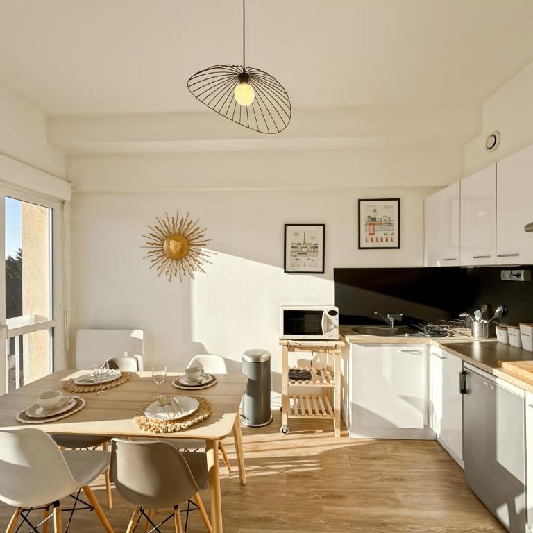 Le Soleil - Cosy & Garage Privé - Métro Rennes - Appartamento con 1 Camera da Letto - 5