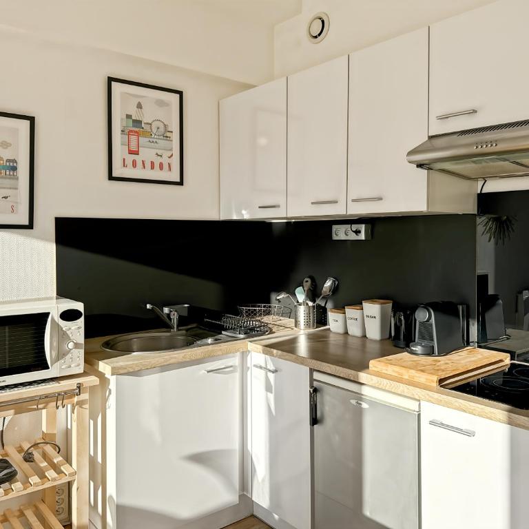 Le Soleil - Cosy & Garage Privé - Métro Rennes - Appartamento con 1 Camera da Letto - 15