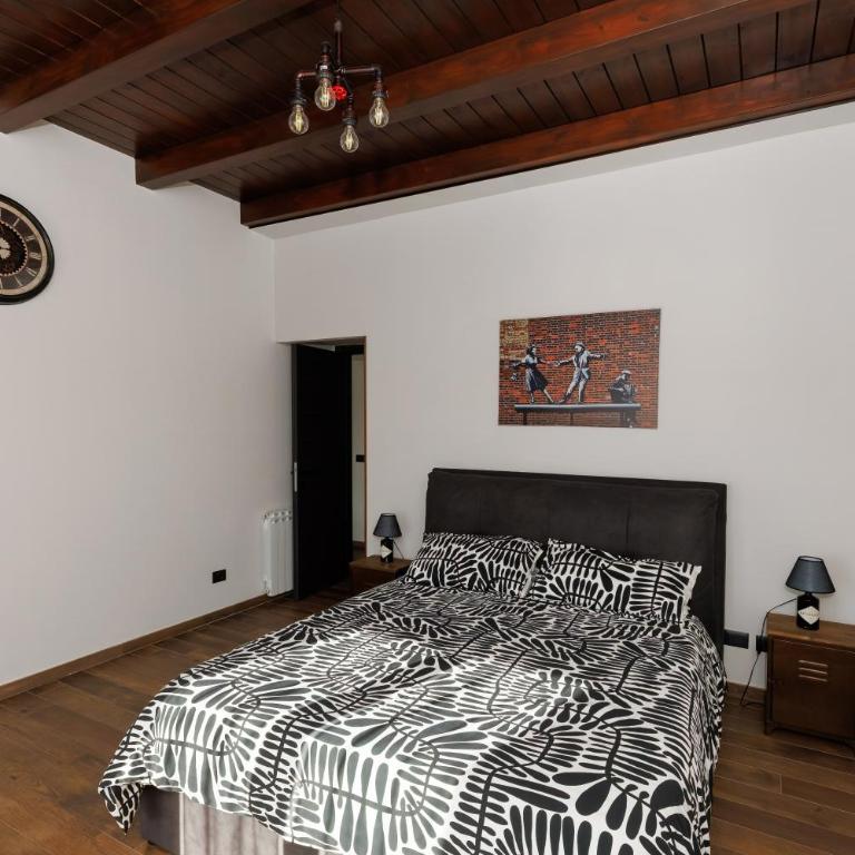 Industrial Loft in Rome - Metro C to Colosseum - Appartement 2 Chambres avec Balcon - 4