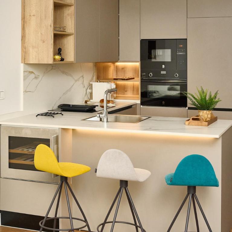 Apartamento NUEVO Lujoso Suites Centro Bilbao Wifi ,Parking - Two-Bedroom Apartment - 13