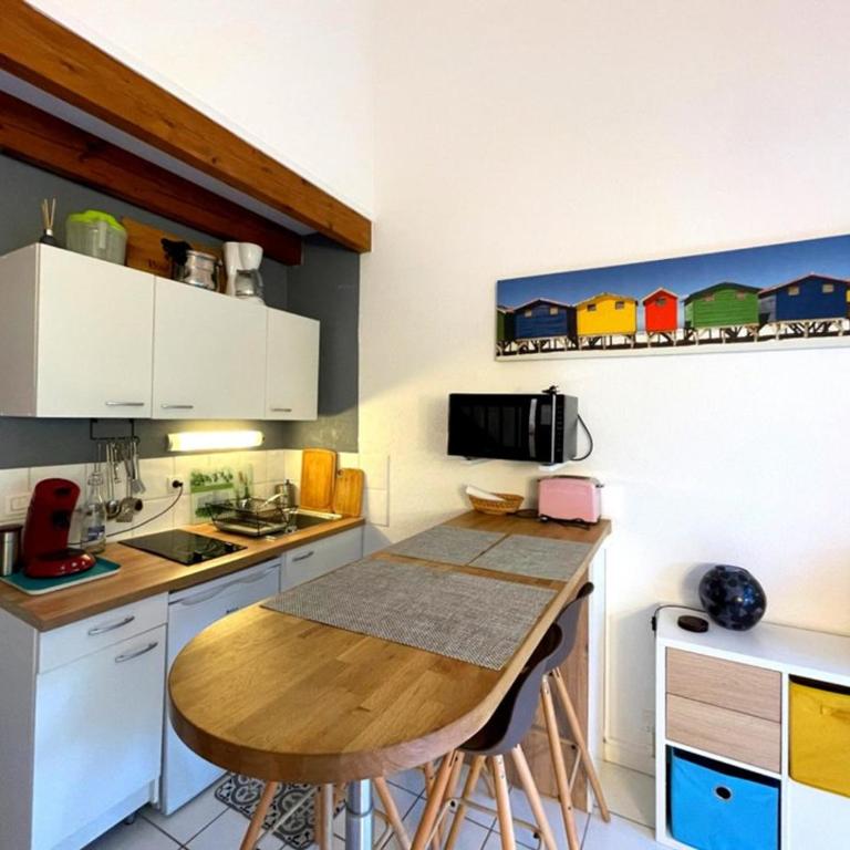 Appartement T2 mezzanine avec terrasse et animaux acceptés - Appartement 1 Chambre - 7