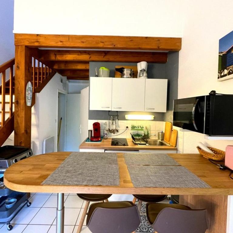 Appartement T2 mezzanine avec terrasse et animaux acceptés - Appartement 1 Chambre - 8