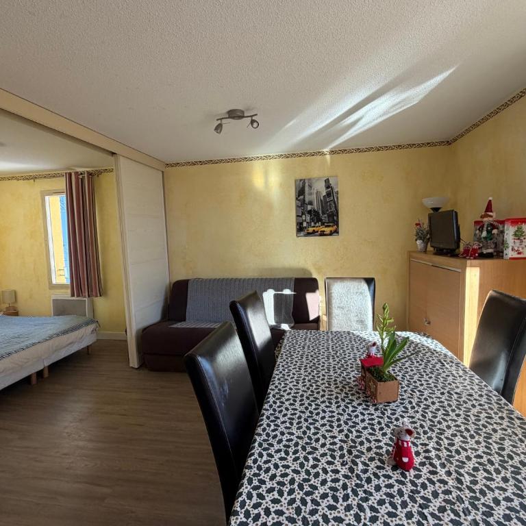 Isola 2000 - Spacieux 50m2 pour 6 - Parking privé - Appartement 2 Chambres avec Vue sur la Montagne - 1