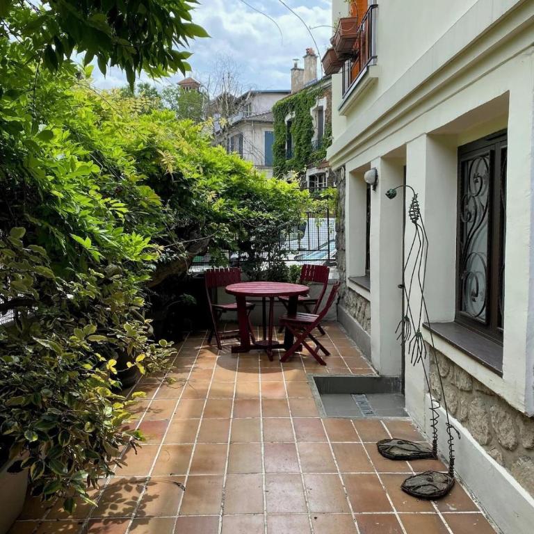 Villa Claude Monet - Buttes-Chaumont - La Mouzaïa - - Appartement 1 Chambre - 7