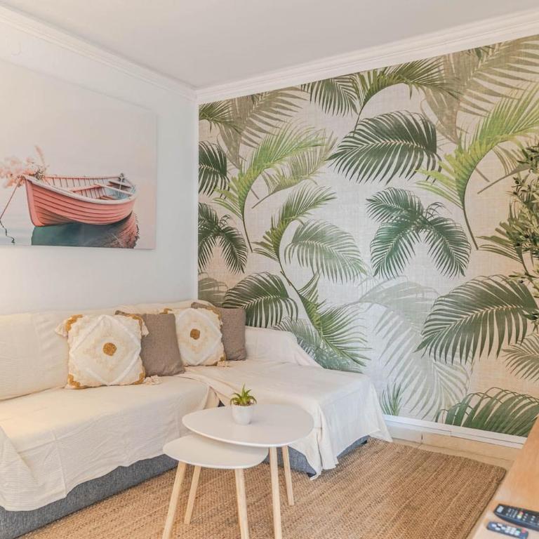 Playa a 2 min, vistas al mar, AC y piscina - Apartamento de 1 dormitorio con vistas al mar - 28