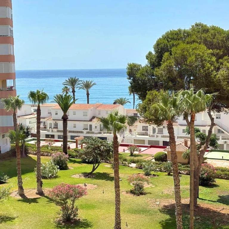 Playa a 2 min, vistas al mar, AC y piscina - Apartamento de 1 dormitorio con vistas al mar - 39