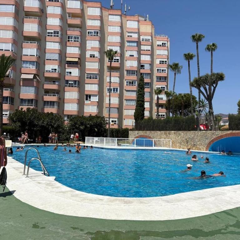 Playa a 2 min, vistas al mar, AC y piscina - Apartamento de 1 dormitorio con vistas al mar - 43