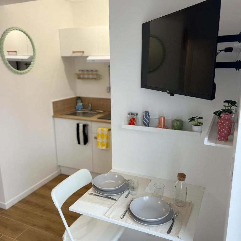 Studio tout équipé à Caen avec terrasse - Studio avec Terrasse - 10
