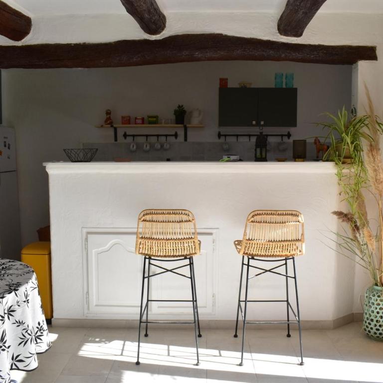 Grand studio avec jardin à Saint-Aygulf - Apartamento de 1 dormitorio - 4