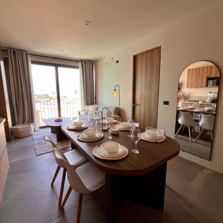 Departamento céntrico elegante - Three-Bedroom Apartment - 40