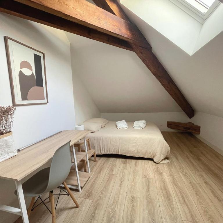 Le nid des bergers - Championnet 3 rooms, garage, clim a-c - Three-Bedroom Apartment - 5
