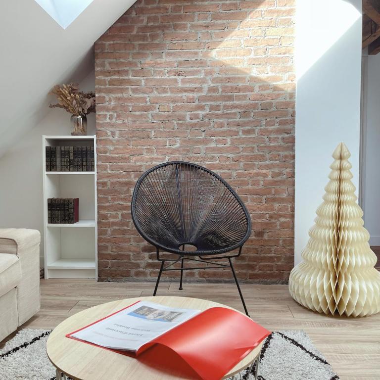 Le nid des bergers - Championnet 3 rooms, garage, clim a-c - Three-Bedroom Apartment - 12