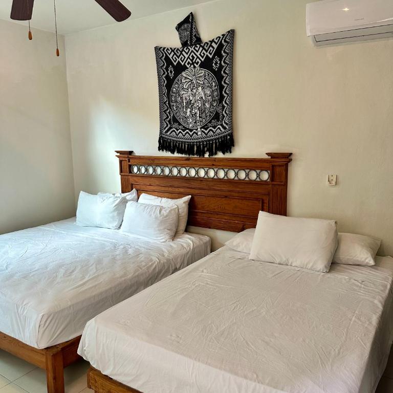 Penthouse Terraza & Jacuzzi Panorámicos, playas-cenotes y la Quinta Avenida todo caminando a 10 minutos! Muy amplio 2 niveles, excelente ubicación centro de Playa del Carmen, cerca de restaurantes, bares, área de coworking incluida para nómadas digitales! - Two-Bedroom Apartment - 19