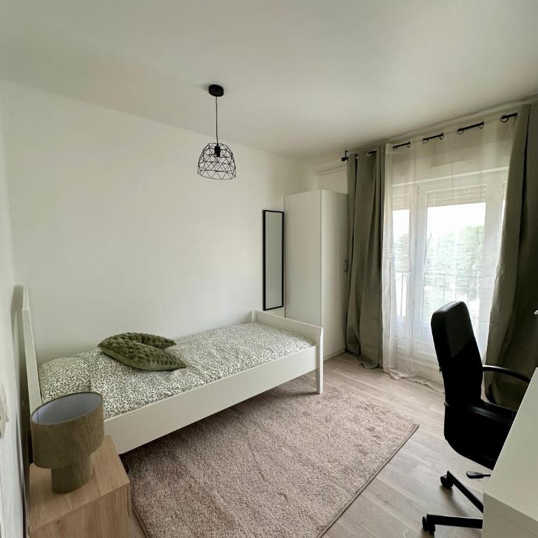 Appartement Verzy - 3 chambres - Résidence calme - Tout équipé - Proche centre de Reims, 7min en voiture - Appartamento con 3 Camere da Letto - 15
