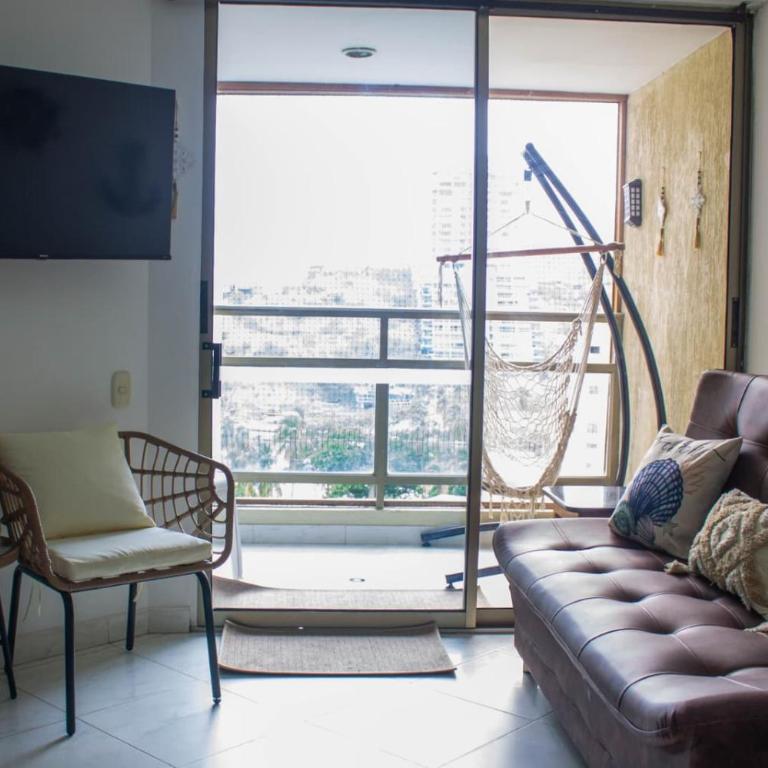 Apto Diners Rodadero WiFi - Piscina - Playa - Apartamento de 2 dormitorios con vistas al mar - 15