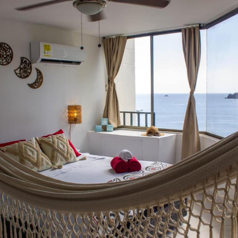 Apto Diners Rodadero WiFi - Piscina - Playa - Apartamento de 2 dormitorios con vistas al mar - 3