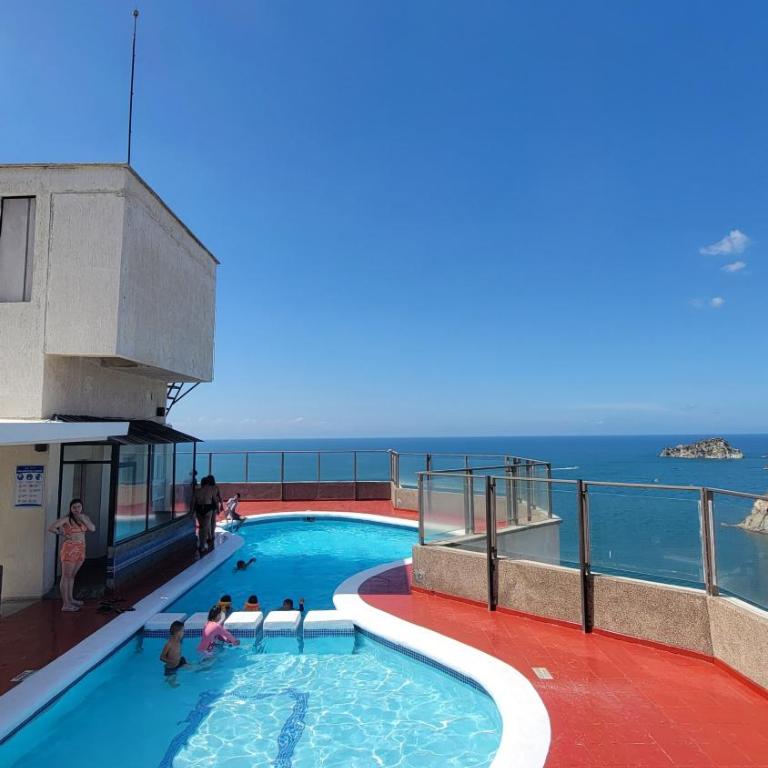 Apto Diners Rodadero WiFi - Piscina - Playa - Apartamento de 2 dormitorios con vistas al mar - 5