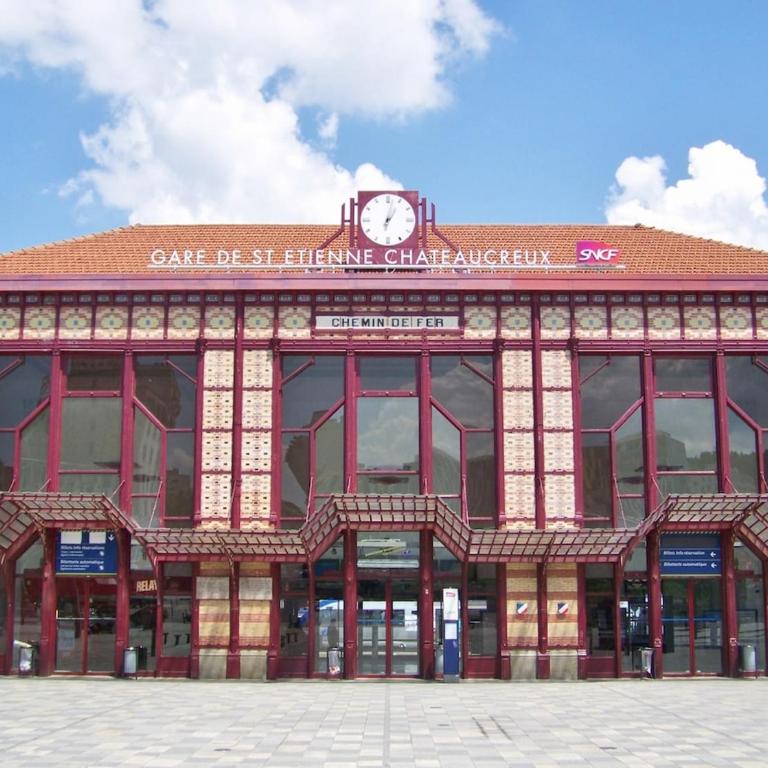 Zeus de Saint-Etienne- Elegant T2 TGV à 5min - Appartamento con 1 Camera da Letto - 10